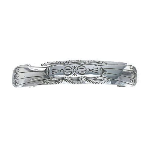 Navajo Sterling Silver Hair Barrette NN20406
